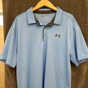 Under Armour, 100% polyester polo